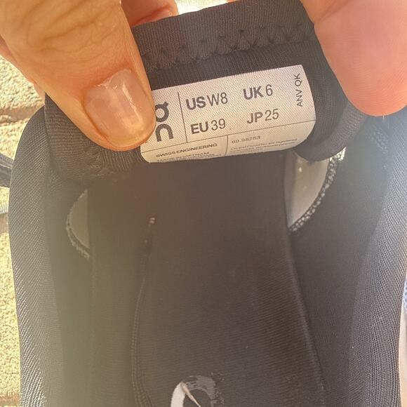 Womens On Cloud X Nimbus/White Running Training Shoes Size 8 - Picture 5 of 10